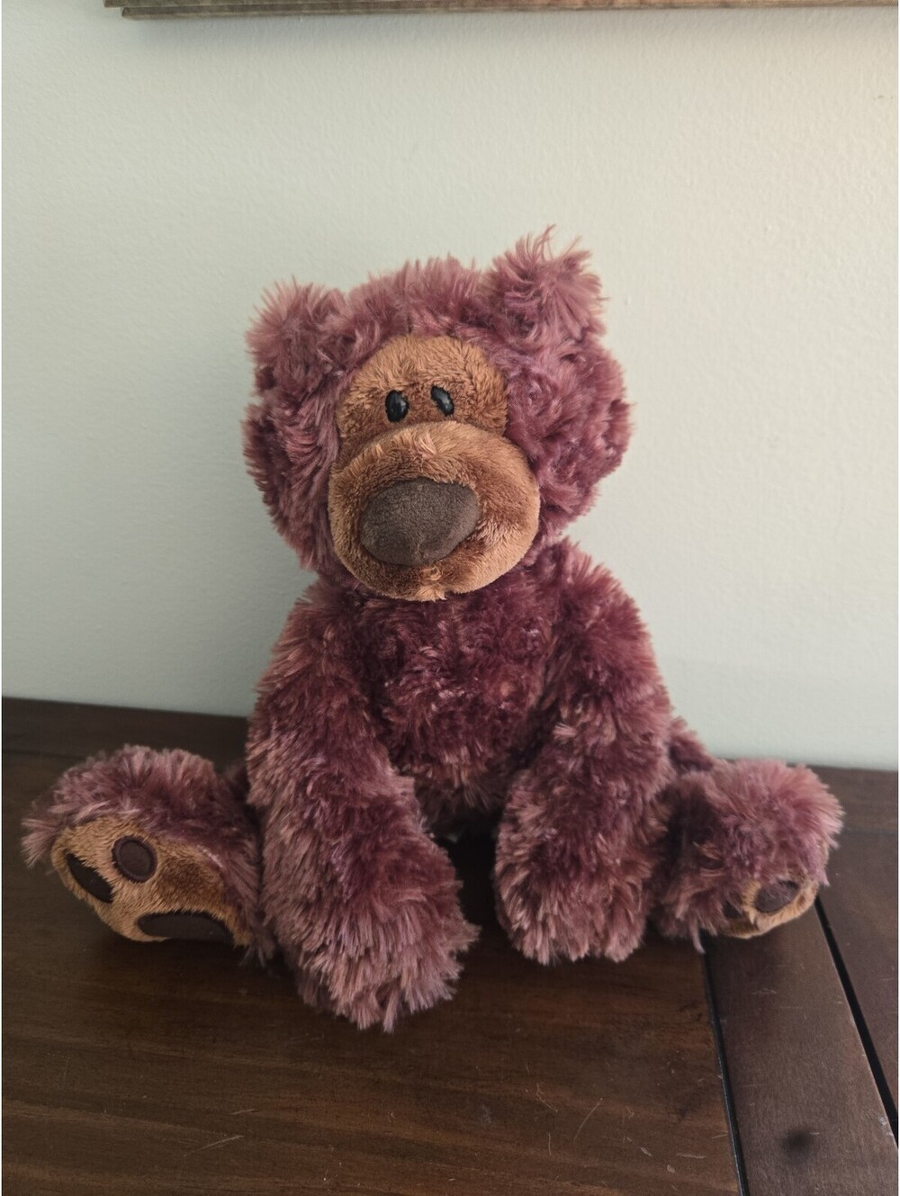 Gund Philbin Chocolate Brown Teddy Bear Stuffed Animal Plush 12" inches [COPY]